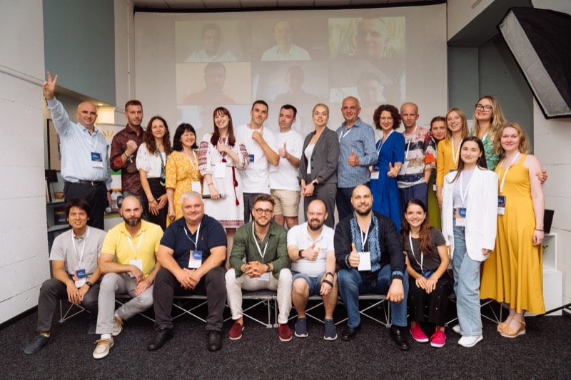 Учасники й ментори Green Pitch Day після презентацій